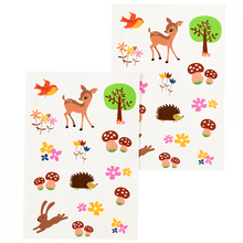 Load image into Gallery viewer, Temporary Tattoos Woodland Creatures