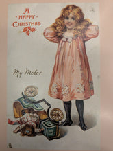 Load image into Gallery viewer, STH Christmas Cards Pack of 8, Early 20th-Century Christmas Cards from Craven Museum