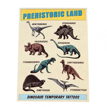 Load image into Gallery viewer, Temporary Tattoos Prehistoric Land