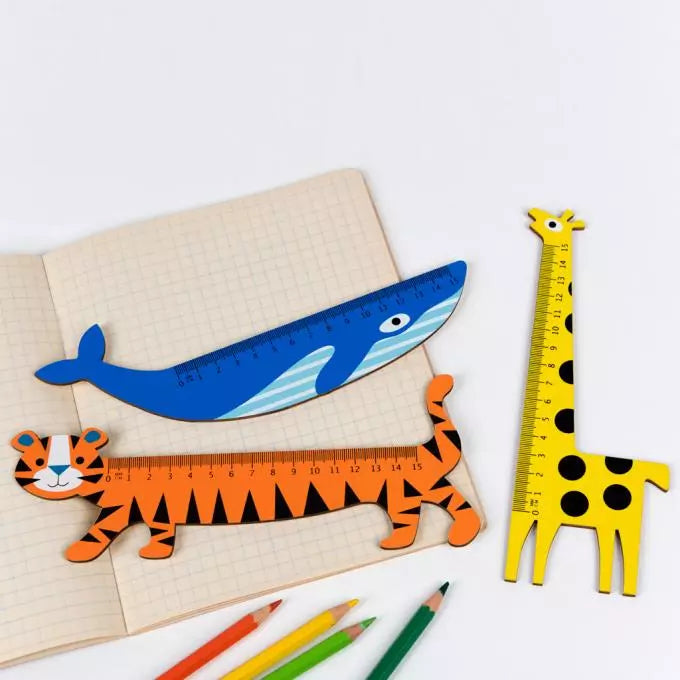 Animal Wooden Ruler – Culture North Yorkshire