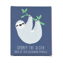 Load image into Gallery viewer, Sloth Colouring Pencils
