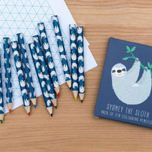 Load image into Gallery viewer, Sloth Colouring Pencils
